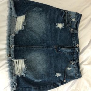 Jean skirt